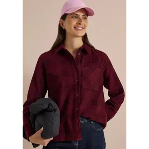 Blusa a quadri donna Cecil TOS image-2