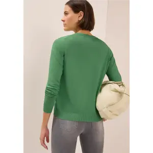 Damen Strickjacke mit Knöpfen Cecil image-2