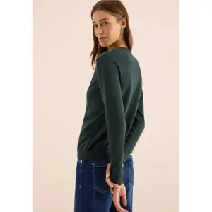 Damen Strickjacke mit Knöpfen Cecil image-2