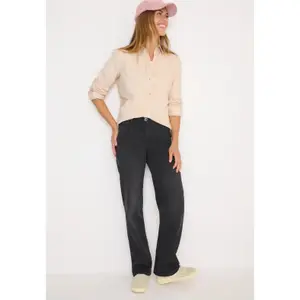 Blusa de manga larga de pana para mujer Cecil image-1