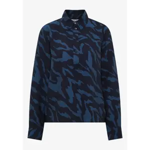 346045-26831-chemisier-manches-longues-femme-cecil-aop-softwave-urban-dark-blue