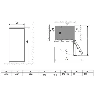 Fryser Cecotec Congelador Bolero CoolMarket TT 31 Dual image-2