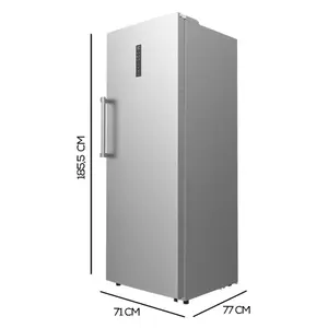 Fryser Cecotec Congelador Bolero CoolMarket UF 380 inox D image-2