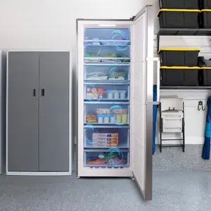 Fryser Cecotec Congelador Bolero CoolMarket UF 380 inox D image-4