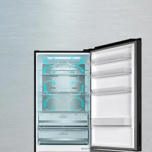Réfrigérateur combiné Cecotec Bolero CoolMarket Dark E image-3