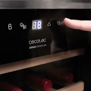 Vinkällare Cecotec Bolero GrandSommelier 34030 Inox Compressor image-4
