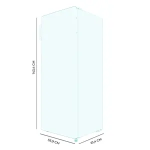 Refrigerator Cecotec Bolero CoolMarket UF 155 E image-4