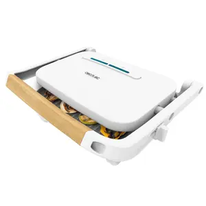 Grill Cecotec Rock'nGrill 1300 Wood image-2