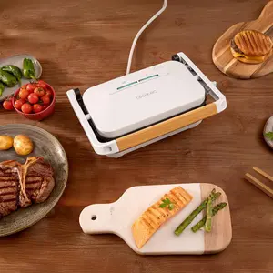 Grill Cecotec Rock'nGrill 1300 Wood image-3