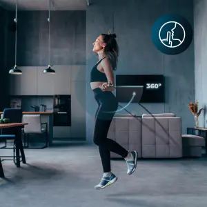 Saltare la corda Cecotec DrumFit Speed Jump Rope image-4