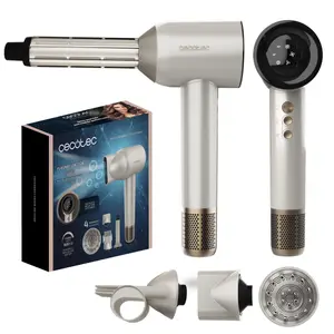 Sèche cheveux Cecotec DryGlam Waves Champagne