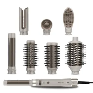 Brush Cecotec 8in1 AirGlam Gyro Champagne image-0
