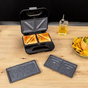 Γκριλ Cecotec Rock N Toast Combo image-4