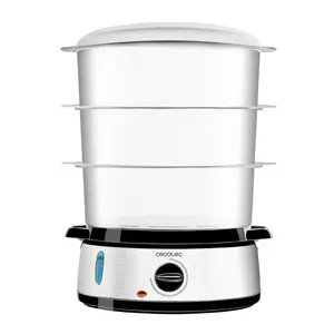 Cuiseur vapeur électrique Cecotec apovita 3000 Inox image-0
