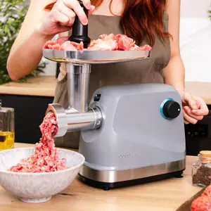 Meat mincer Cecotec Crusher 1400 Steel image-2