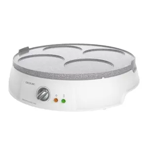 Crepe maker Cecotec Fun Crepestone Twin image-0