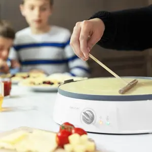 Crepe maker Cecotec Fun Crepestone Twin image-2