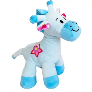 Giraffe rattle plush 3 colors Cel image-0