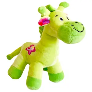 Giraffe rattle plush 3 colors Cel image-1