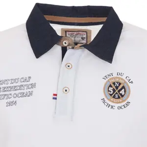 Long sleeve polo for kids Vent du Cap Ecenice image-2