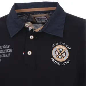 Long sleeve polo for kids Vent du Cap Ecenice image-2