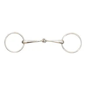 Two-ring horse bit Centaur Jointed Hollow Loose image-0