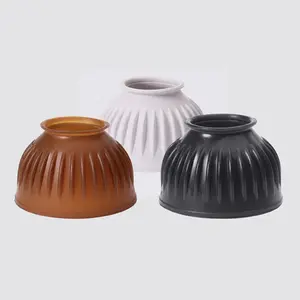 Ribbed Bell Boots for Horse Centaur EcoPure image-1