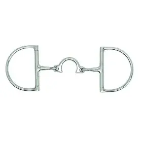 D-ring bit for horse Centaur Broken Segunda Hunter image-0