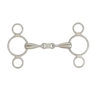 Two-ring horse bit Centaur French Link image-0