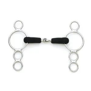 3 or 4 ring horse bits Centaur Jointed
