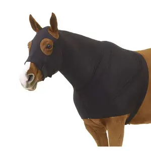 Lycra neck cover for horse Centaur Spandex