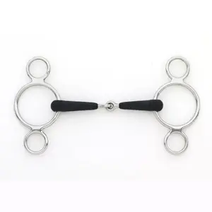Mors Pessoa with 2 Jointed Rings for Horse Centaur EcoPure image-0