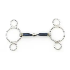 Mouthpiece with 2 Rings for Horse Centaur Blue Steel image-0
