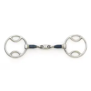 Mors Beval with Oval Links and Snaps for Horse Centaur Blue Steel