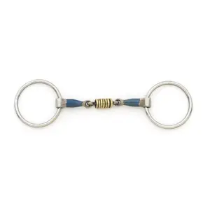 Two-rings bit for double break horse Centaur