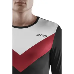 Camiseta de manga larga CEP Compression Chevron image-3