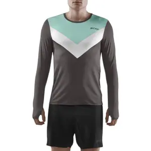 T-shirt manches longues CEP Compression Chevron image-0