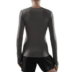 Camisola de manga comprida feminina CEP Compression Chevron image-3