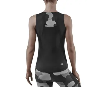 Camiseta de tirantes mujer CEP Compression Camocloud image-3