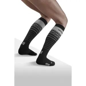 Thermische Ski-Kompressionsstrümpfe aus Merino, Damen CEP Compression image-1