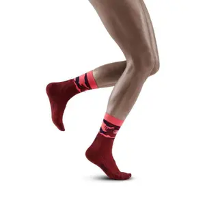 Women's mid-calf compression socks CEP Compression Camocloud image-0