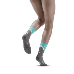 Fiskbensmönstrade kompressionsstrumpor för kvinnor CEP Compression image-1