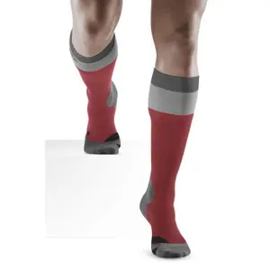 Lightweight merino hiking compression socks CEP Compression image-0