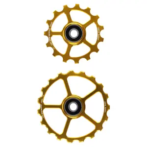 Rodillo de bicicleta para sustitución CeramicSpeed OS Pulley 15+19 image-0