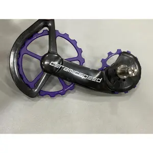 Descarrilador traseiro CeramicSpeed Chape OSPW Shimano 9100/R8000 Series Cerakote image-2