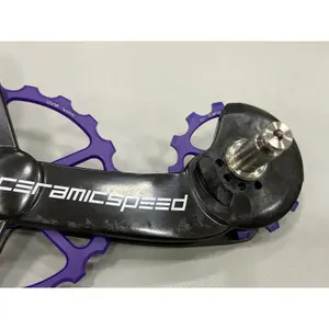 Descarrilador traseiro CeramicSpeed Chape OSPW Shimano 9100/R8000 Series Cerakote image-6