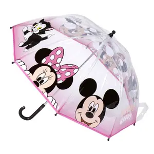 Χειροκίνητη ομπρέλα φούσκα κορίτσι Cerda Disney Minnie image-0