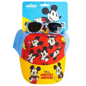 Baseball cap + children's sunglasses Cerda Disney Mickey