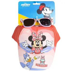 Baseball cap and sunglasses for girls Cerda Disney Minnie (x2)