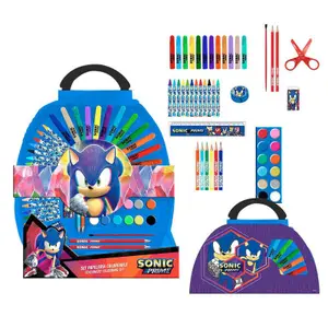 Juego de papelería para niños Cerda Sonic Prime (x50)